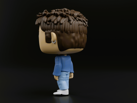 RM funko pop from bts 3Dプリントモデル