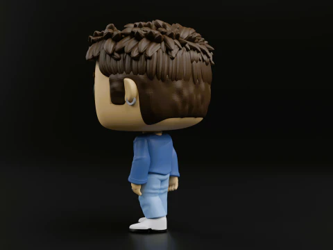 RM funko pop from bts 3D Print Model