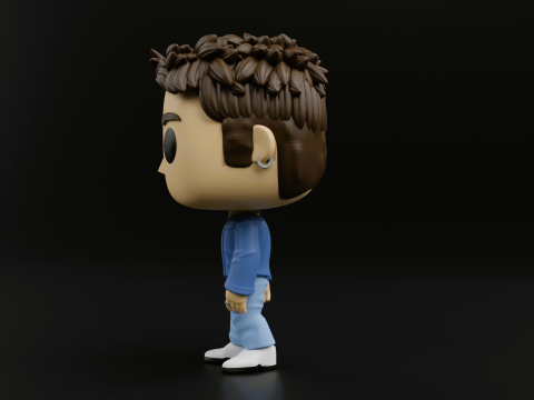 RM funko pop from bts 3Dプリントモデル