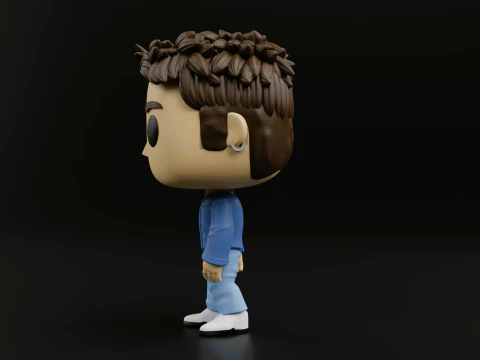 RM funko pop from bts 3D Print Model