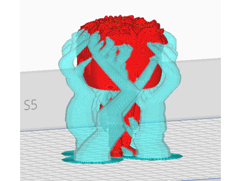 RM funko pop from bts 3D Print Model