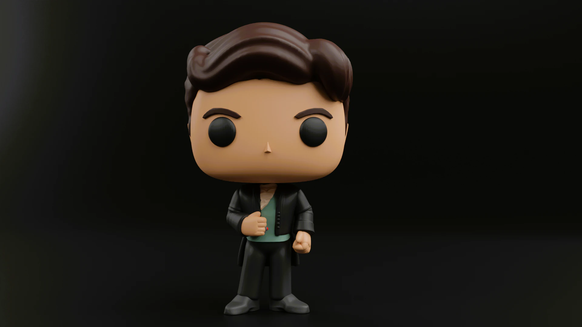 Colin Bridgerton Funko Pop from the tv show Bridgerton 3D Print Model .c4d .max .obj .3ds .fbx .stl .blend 