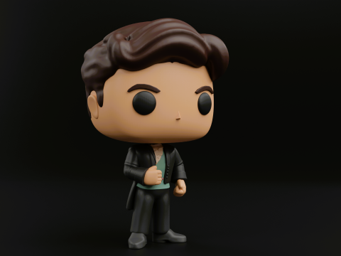 Colin Bridgerton Funko Pop from the tv show Bridgerton 3Dプリントモデル
