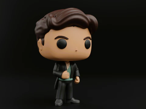 Colin Bridgerton Funko Pop from the tv show Bridgerton 3D Print Model