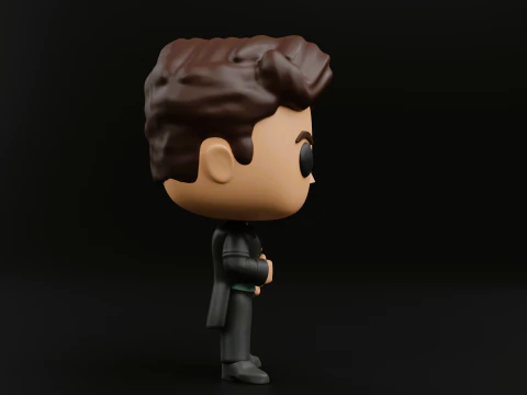 Colin Bridgerton Funko Pop from the tv show Bridgerton 3D Print Model