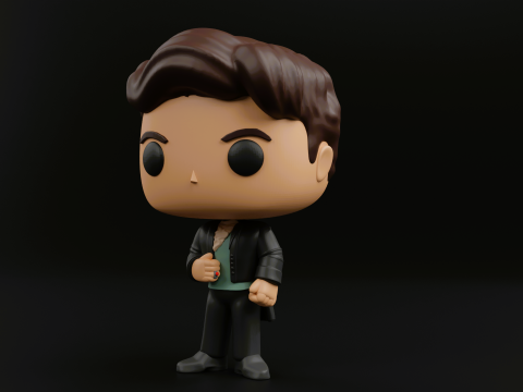 Colin Bridgerton Funko Pop from the tv show Bridgerton 3Dプリントモデル