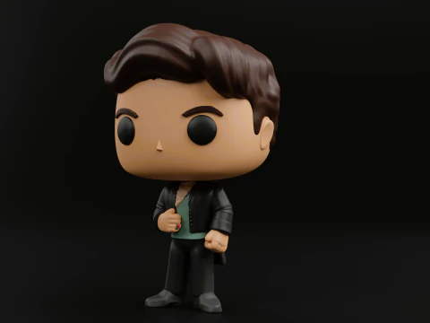 Colin Bridgerton Funko Pop from the tv show Bridgerton 3D Print Model