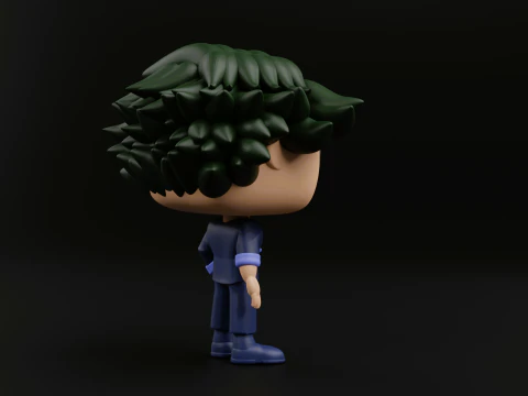Spike Spiegel funko pop from the anime Cowboy Bebop 3D Print Model