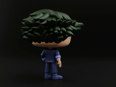 Spike Spiegel funko pop from the anime Cowboy Bebop 3D Print Model