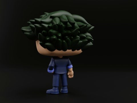 Spike Spiegel funko pop from the anime Cowboy Bebop 3Dプリントモデル