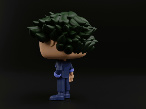 Spike Spiegel funko pop from the anime Cowboy Bebop 3Dプリントモデル