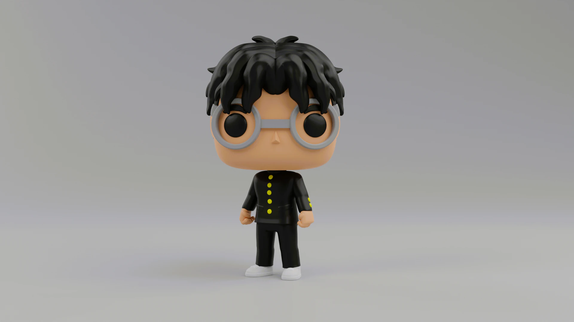 단다단의 오카룬 펀코 팝 3D 프린트 모델 .c4d .max .obj .3ds .fbx .stl .blend 