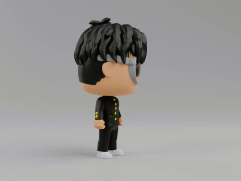 단다단의 오카룬 펀코 팝 3D 프린트 모델