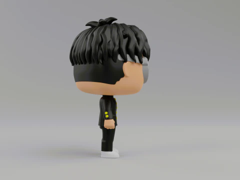 단다단의 오카룬 펀코 팝 3D 프린트 모델