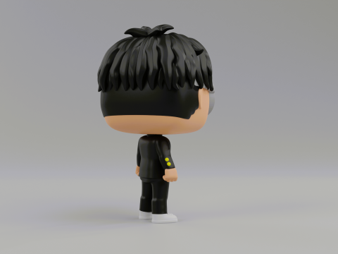 Okarun funko pop from Dandadan 3D 프린트 모델