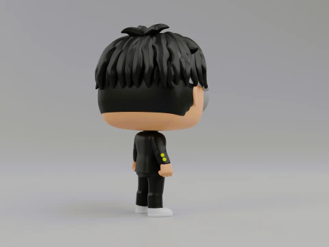 단다단의 오카룬 펀코 팝 3D 프린트 모델