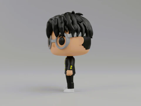 단다단의 오카룬 펀코 팝 3D 프린트 모델