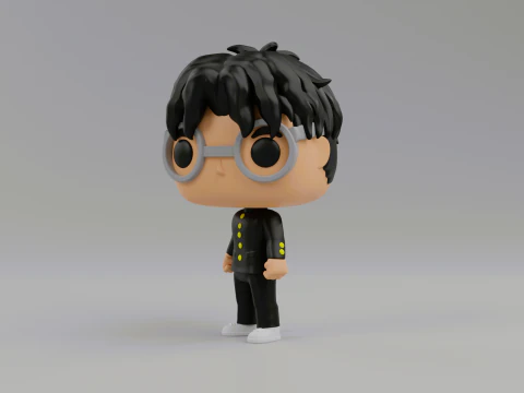 단다단의 오카룬 펀코 팝 3D 프린트 모델