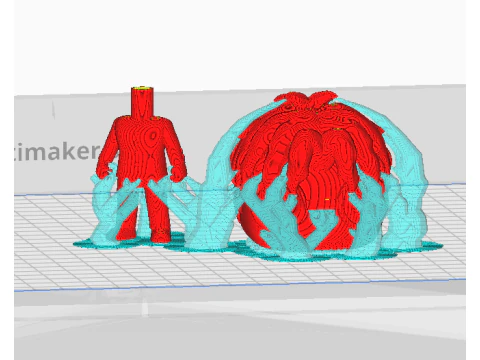 단다단의 오카룬 펀코 팝 3D 프린트 모델