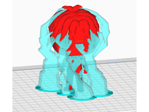 Okarun funko pop from Dandadan 3D 프린트 모델