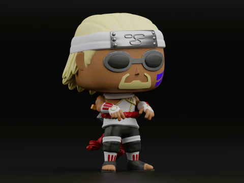 Killer B funko pop from naruto shippuden 3D Print Model