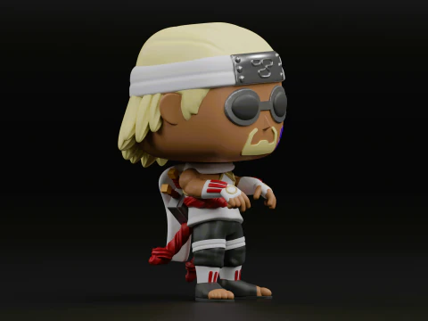 Killer B funko pop from naruto shippuden 3D Print Model