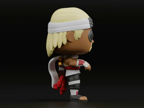 Killer B funko pop from naruto shippuden 3D Print Model