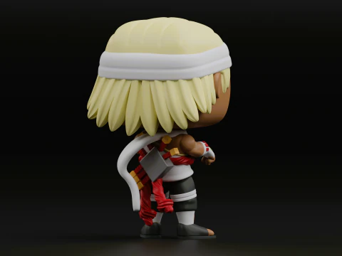 Killer B funko pop from naruto shippuden 3D Print Model