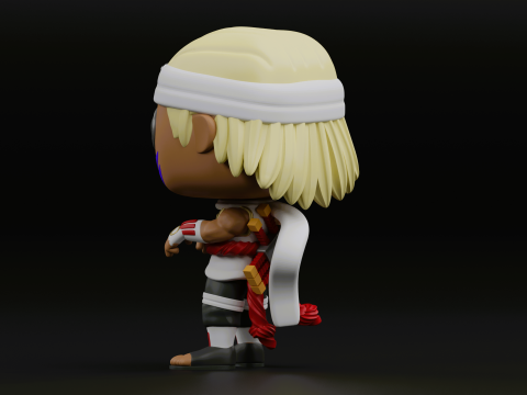 Killer B funko pop from naruto shippuden Modelo de impresión 3D