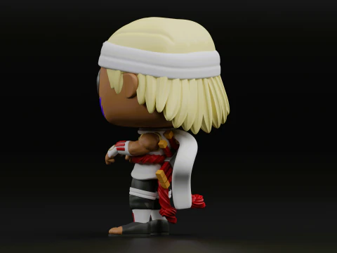 Killer B funko pop from naruto shippuden 3D Print Model