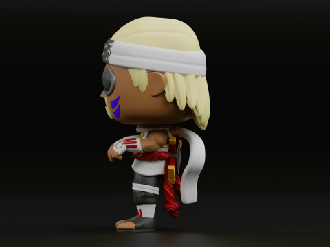Killer B funko pop from naruto shippuden Modelo de impresión 3D
