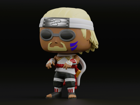 Killer B funko pop from naruto shippuden Modelo de impresión 3D