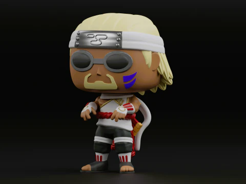 Killer B funko pop from naruto shippuden 3D Print Model