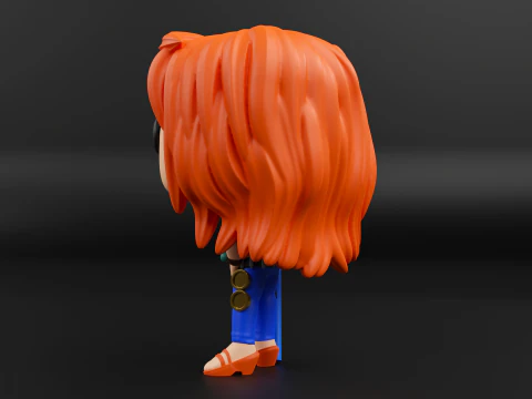 Nami funko pop from the anime one piece 3D Print Model
