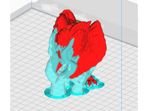 Dilophosaurus funko pop from the Jurassic park 3D Print Model