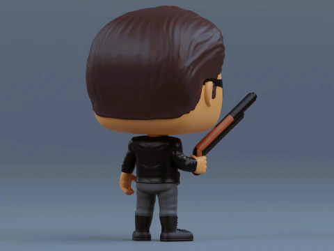 Funko pop T 800 Terminator della serie Terminator Modello di stampa 3D