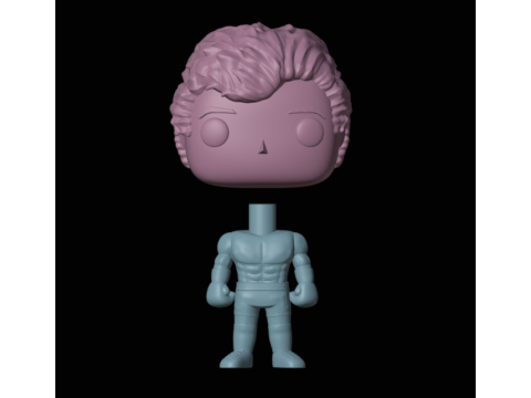Rocky Balboa funko pop from the Rocky franchise 3D Принт Модель