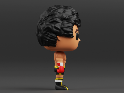 Rocky Balboa funko pop from the Rocky franchise 3D Принт Модель