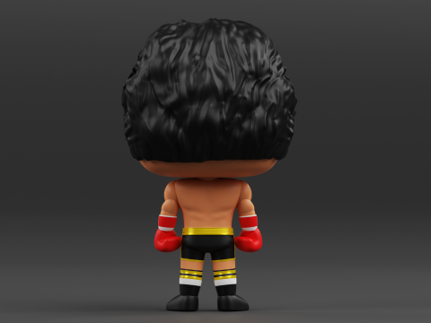 Rocky Balboa funko pop from the Rocky franchise 3D Принт Модель