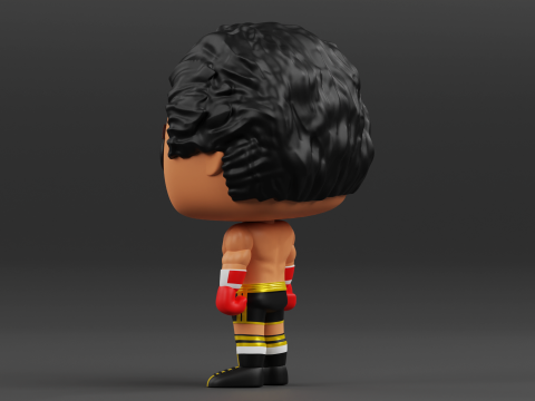 Rocky Balboa funko pop from the Rocky franchise 3D Принт Модель