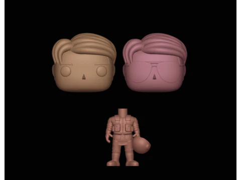 Pete Maverick Mitchell funko pop 3D Print Model