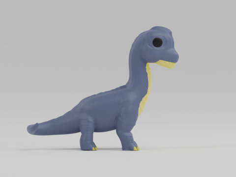 Brachiosaurus funko pop from the Jurassic park 3D Baskı Modeli