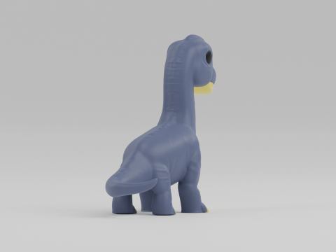 Brachiosaurus funko pop from the Jurassic park 3D Baskı Modeli