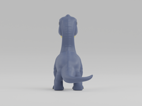 Brachiosaurus funko pop from the Jurassic park 3D Baskı Modeli