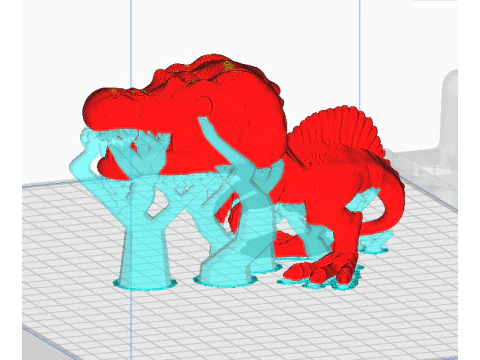 Spinosaurus funko pop from jurassic park 3D Print Model