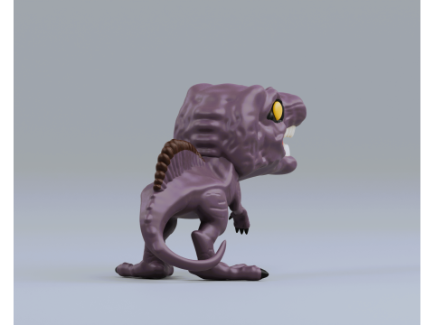 Spinosaurus funko pop from jurassic park 3D Принт Модель