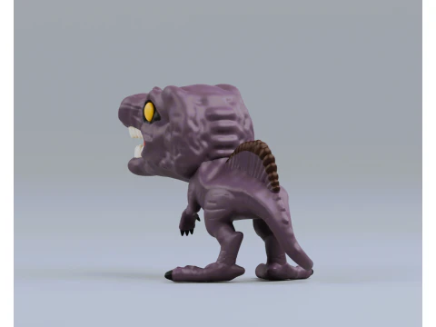 Spinosaurus funko pop from jurassic park 3D Print Model