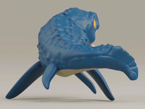 Mosasaurus funko pop da franquia Jurassic Park Modelo de Impressão 3D