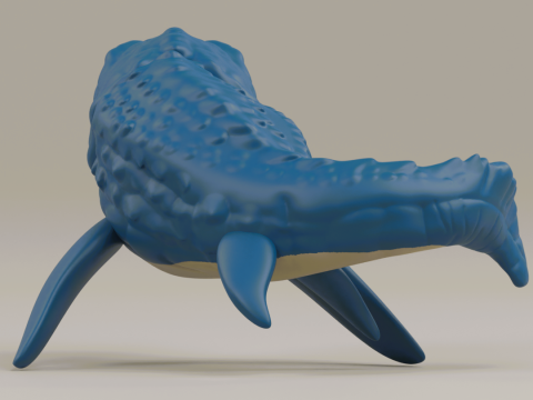 Mosasaurus funko pop from the Jurassic Park franchise Model Cetak 3D