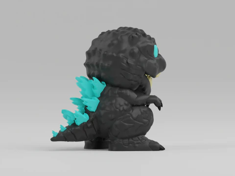 Mosasaurus funko pop from the Jurassic Park franchise 3D Print Model